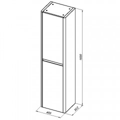 Пенал Allen Brau Gravity 40 1.370020.AM anthracite matt