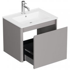 Тумба под раковину Allen Brau Gravity 60 1.370012.PGM platinum grey matt