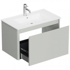 Тумба под раковину Allen Brau Gravity 80 1.370013.PWM papyrus white matt