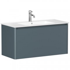 Тумба под раковину Allen Brau Gravity 100 1.370014.BGM blue grey matt
