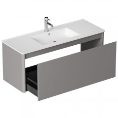 Тумба под раковину Allen Brau Gravity 120 1.370015.PGM platinum grey matt