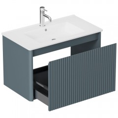 Тумба под раковину Allen Brau Gravity 80 1.370017.BGM blue grey matt