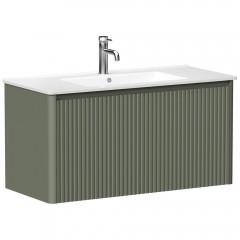 Тумба под раковину Allen Brau Gravity 100 1.370018.CGM cement grey matt