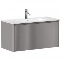 Тумба под раковину Allen Brau Gravity 100 1.370018.PGM platinum grey matt