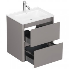 Тумба под раковину Allen Brau Gravity 60 1.370008.PGM platinum grey matt