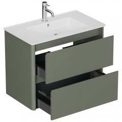 Тумба под раковину Allen Brau Gravity 80 1.370009.CGM cement grey matt