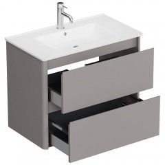 Тумба под раковину Allen Brau Gravity 80 1.370009.PGM platinum grey matt
