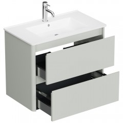 Тумба под раковину Allen Brau Gravity 80 1.370009.PWM papyrus white matt
