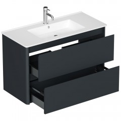 Тумба под раковину Allen Brau Gravity 100 1.370010.AM anthracite matt