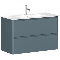 Тумба под раковину Allen Brau Gravity 100 1.370010.BGM blue grey matt