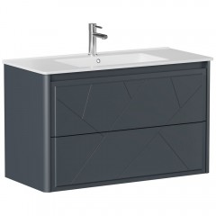 Тумба под раковину Allen Brau Paris 100 1.360002.AM anthracite matt