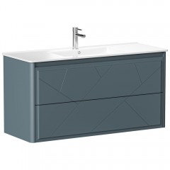 Тумба под раковину Allen Brau Paris 120 1.360003.BGM blue grey matt