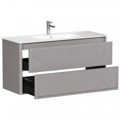 Тумба под раковину Allen Brau Paris 120 1.360003.PGM platinum grey matt