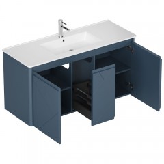 Тумба под раковину Allen Brau Paris 120 1.360004.BGM blue grey matt