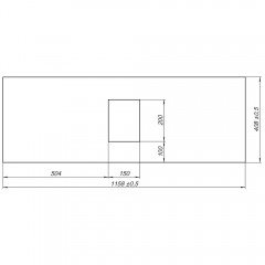 Столешница Allen Brau Priority 120 1.31012.G graphite