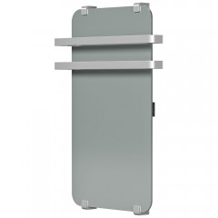 Полотенцесушитель электрический Allen Brau Infinity 80x44 зеркало серебро