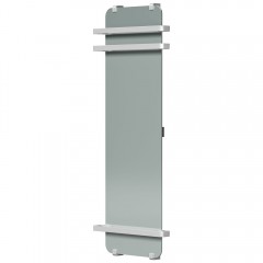 Полотенцесушитель электрический Allen Brau Infinity 140x44 зеркало серебро