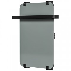 Полотенцесушитель электрический Allen Brau Infinity 60x44 зеркало чёрный