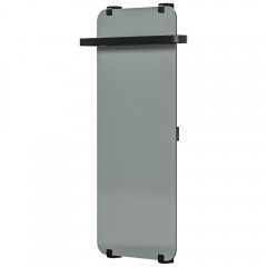 Полотенцесушитель электрический Allen Brau Infinity 100x44 зеркало чёрный