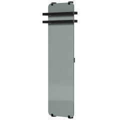 Полотенцесушитель электрический Allen Brau Infinity 140x44 зеркало чёрный