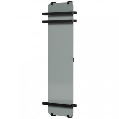 Полотенцесушитель электрический Allen Brau Infinity 160x44 зеркало чёрный
