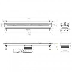 Трап душевой Allen Brau Liberty 65 9.50000.SS