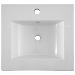 Раковина мебельная Aquanet Flat 50 белый