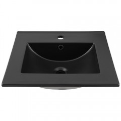 Раковина мебельная Aquanet Flat 50 чёрный матовый