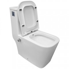 Унитаз Bloomix S-Line 2324SB/UF3 моноблок безободковый с функцией биде и смесителем
