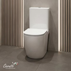 Унитаз Cerutti Taddeo Tornado CT12035 безободковый