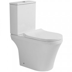 Унитаз Aquatek Лея AQ2716T-00 безободковый торнадо