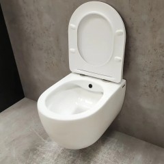 Инсталляция Grohe 38811KF0 + унитаз Bloomix Diva MD1214SB/UF3 bidet black безободковый с биде и смесителем