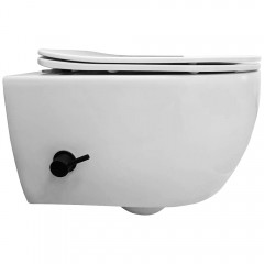 Инсталляция Grohe 38811KF0 + унитаз Bloomix Diva MD1214SB/UF3 bidet black безободковый с биде и смесителем