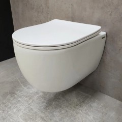 Инсталляция Grohe 38772001 + унитаз Bloomix Diva MD1214SB/UF3 bidet black безободковый с биде и смесителем