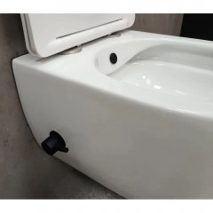 Инсталляция TECE 9400401-9240407 + унитаз Bloomix Diva MD1214SB/UF3 bidet black безободковый с функцией биде и смесителем