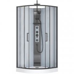Душевая кабина Royal Bath Bern RB90HK-WT-BL