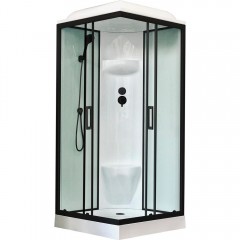 Душевая кабина Royal Bath RB90HP6-WT-BL