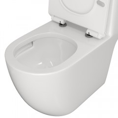 Унитаз Watersense Milana Vortex моноблок безободковый торнадо