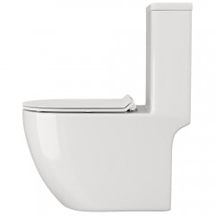 Унитаз Watersense Milana Vortex моноблок безободковый торнадо