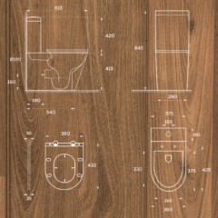 Унитаз Watersense Amelia Vortex безободковый торнадо