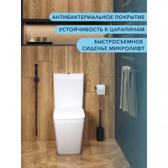 Унитаз Watersense Eva Vortex безободковый торнадо