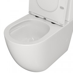Унитаз Watersense Milana Vortex безободковый торнадо