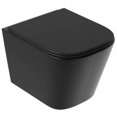Унитаз подвесной Watersense Eva S Black безободковый