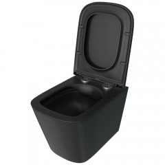 Унитаз подвесной Watersense Eva S Black безободковый