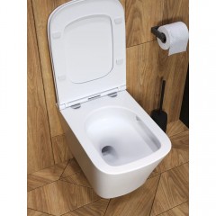 Унитаз подвесной Watersense Eva Vortex безободковый торнадо