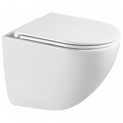Унитаз подвесной Watersense Milana Vortex 3.0 безободковый торнадо