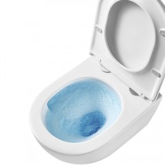 Унитаз подвесной Watersense Milana Vortex 3.0 безободковый торнадо