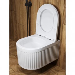 Унитаз подвесной Watersense Paula Vortex безободковый торнадо