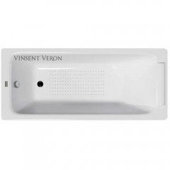Ванна чугунная Vinsent Veron Italon VIT1707045-AS 170x70 с антискользящим покрытием