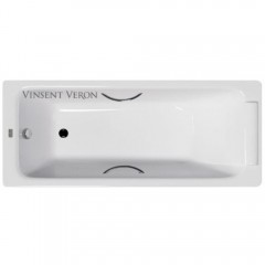 Ванна чугунная Vinsent Veron Italon VIT1707045H/E60327CH 170x70 с ручками